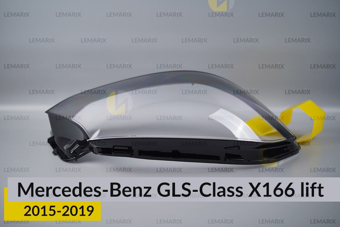 Скло фари Mercedes-Benz GLS-Class X166 (2015-2019) рест праве