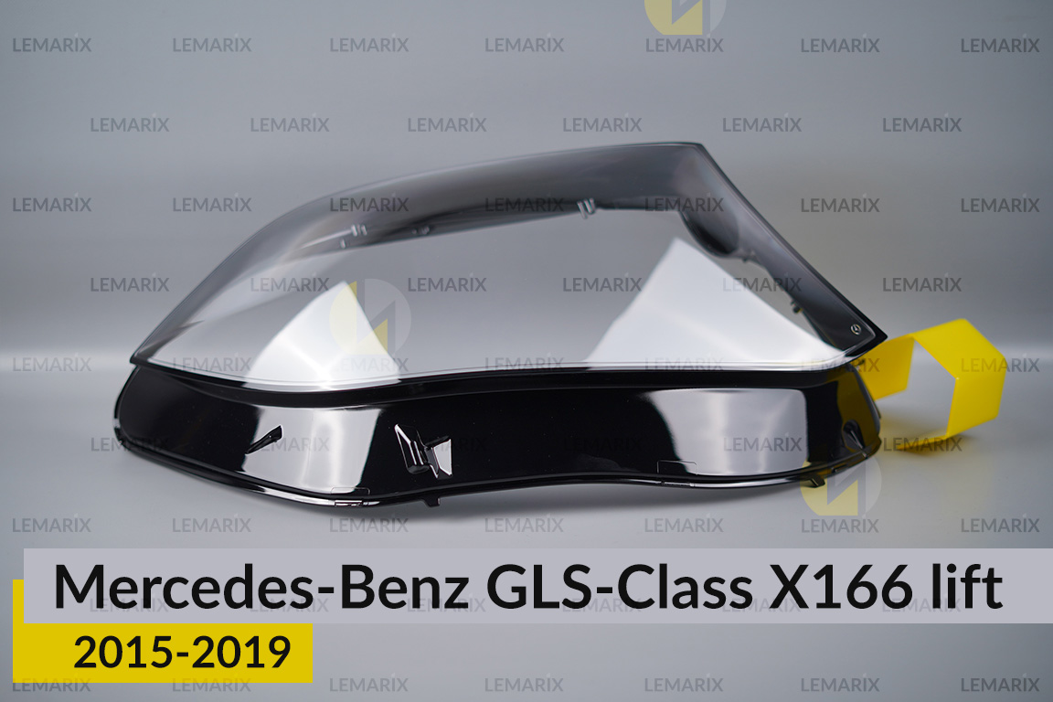 Скло фари Mercedes-Benz GLS-Class X166 (2015-2019) рест праве
