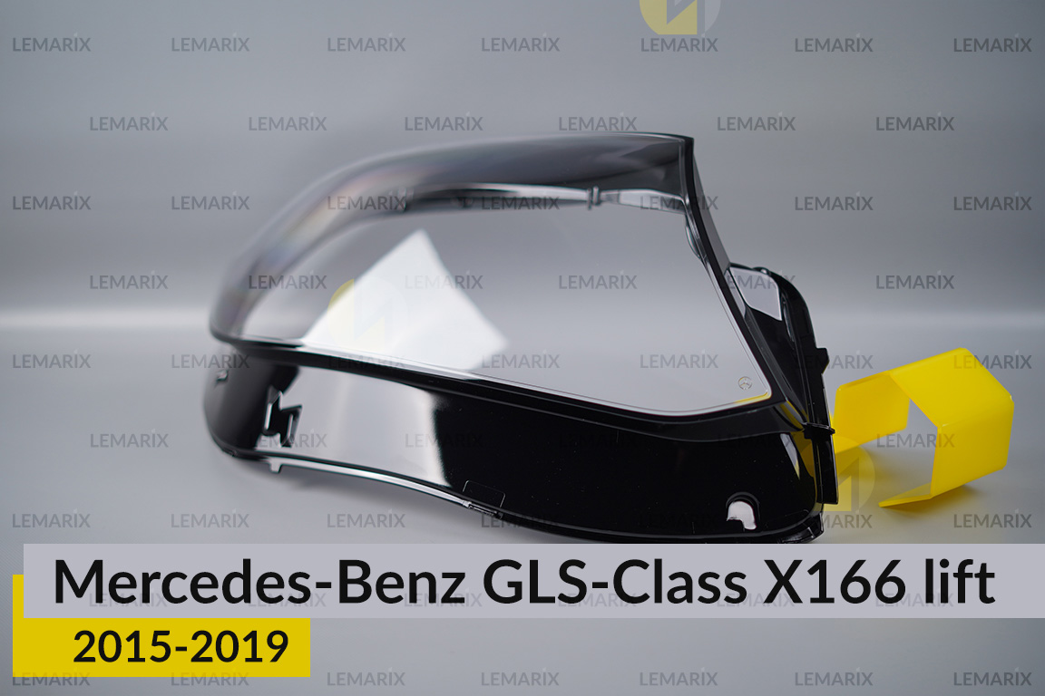 Скло фари Mercedes-Benz GLS-Class X166 (2015-2019) рест праве