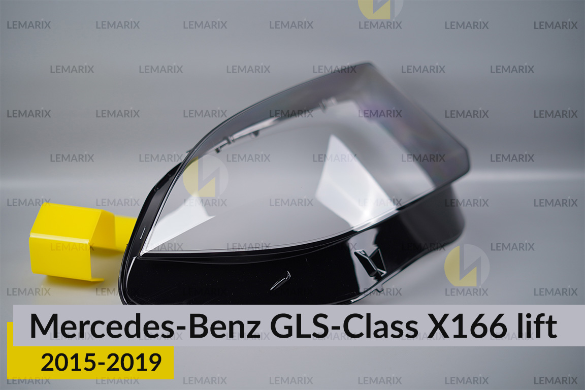 Скло фари Mercedes-Benz GLS-Class X166 (2015-2019) рест праве