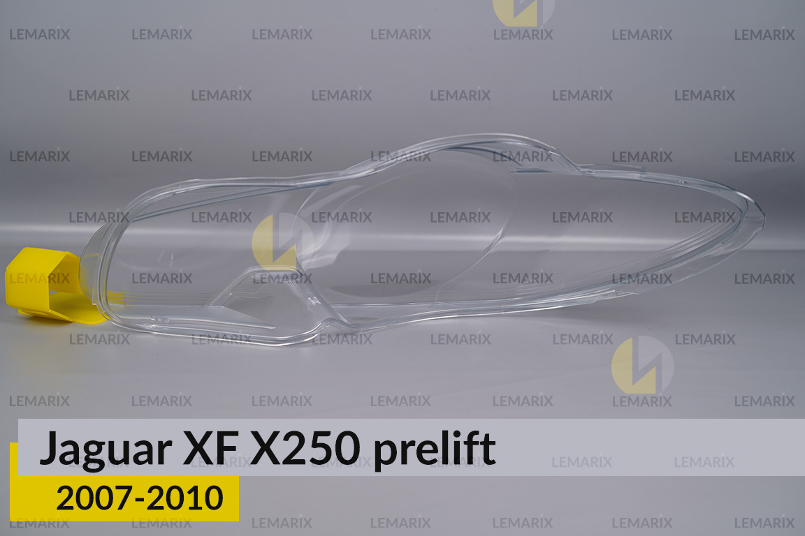 Скло фари Jaguar XF X250 (2007-2010) дорест праве