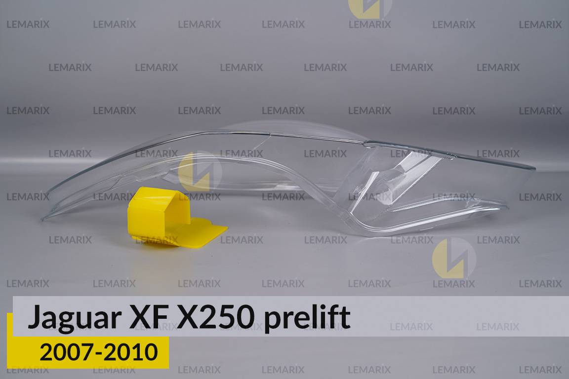 Скло фари Jaguar XF X250 (2007-2010) дорест праве