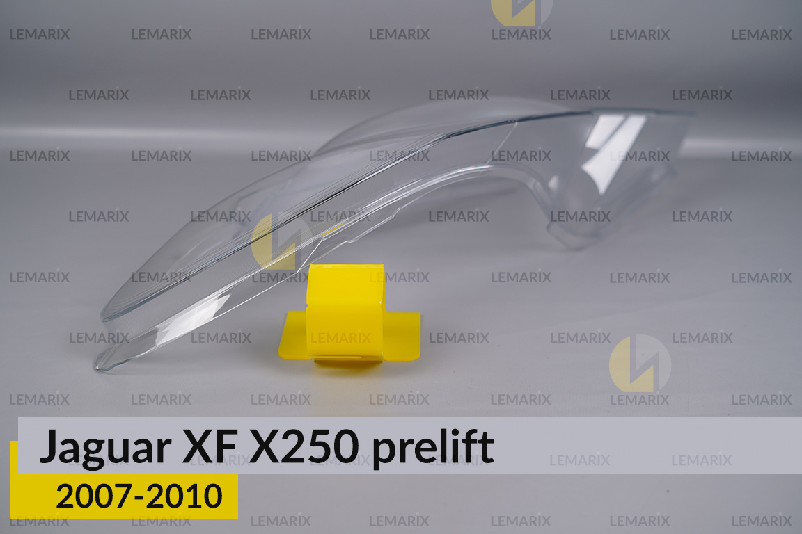 Скло фари Jaguar XF X250 (2007-2010) дорест праве