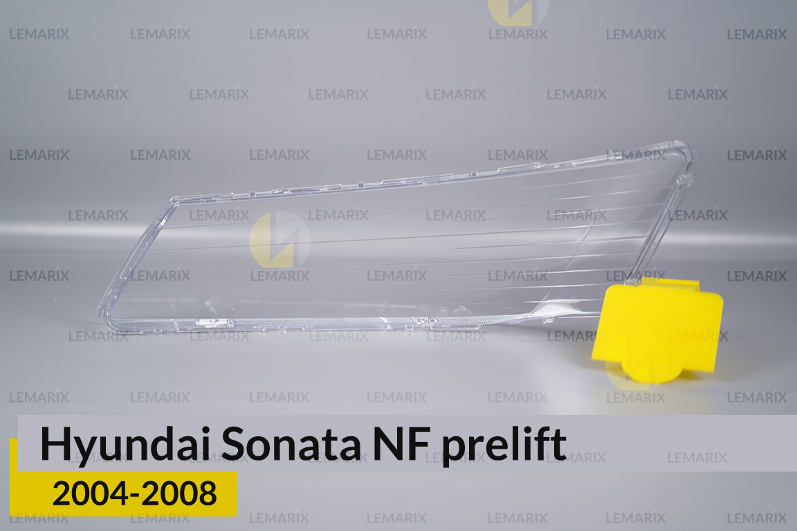 Скло фари Hyundai Sonata NF (2004-2008) дорест праве