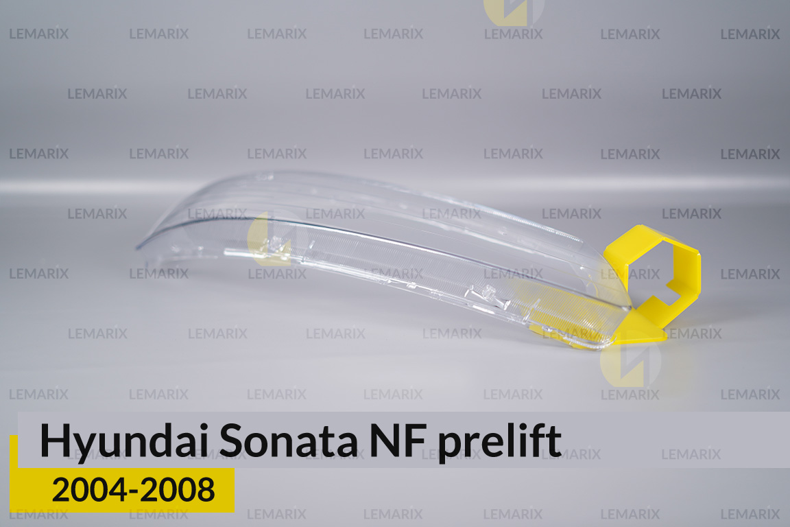 Скло фари Hyundai Sonata NF (2004-2008) дорест праве