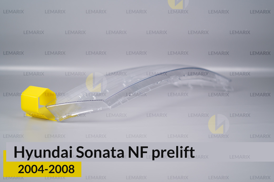 Скло фари Hyundai Sonata NF (2004-2008) дорест праве