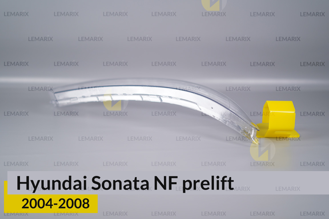 Скло фари Hyundai Sonata NF (2004-2008) дорест праве