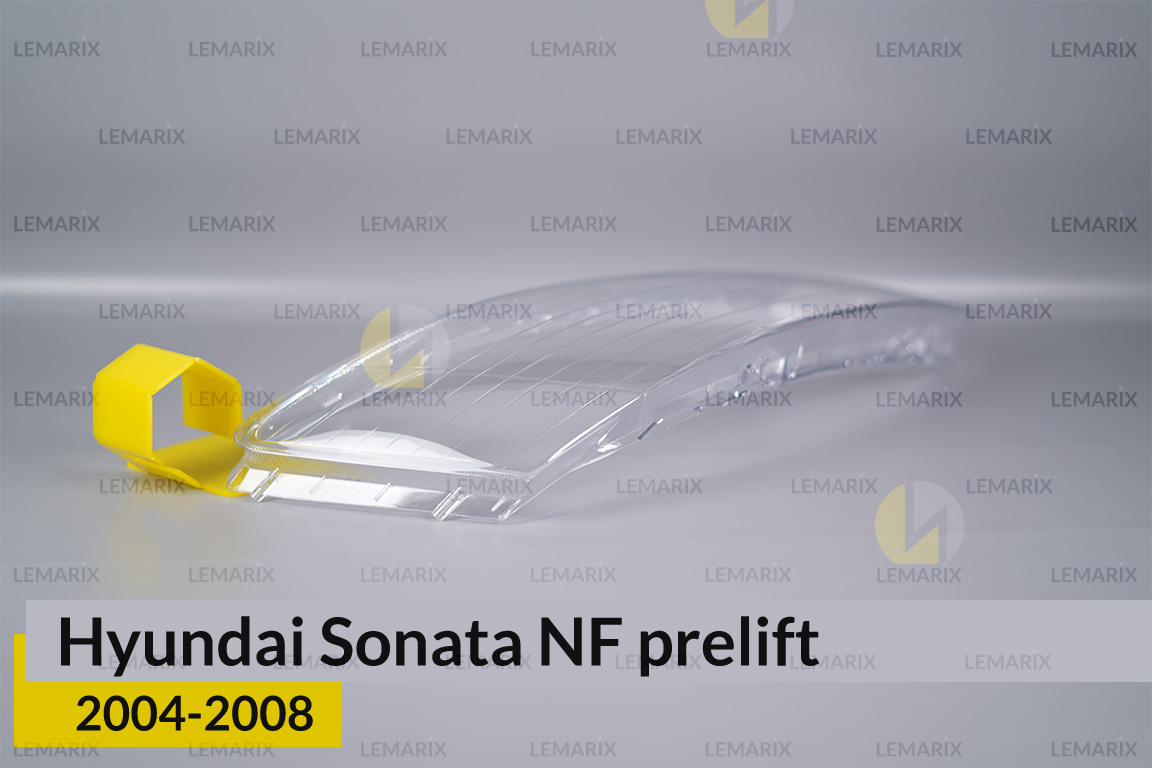 Скло фари Hyundai Sonata NF (2004-2008) дорест праве