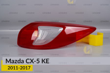 Скло заднього ліхтаря зовнішнє в крилі Mazda CX-5 KE (2011-2017) праве
