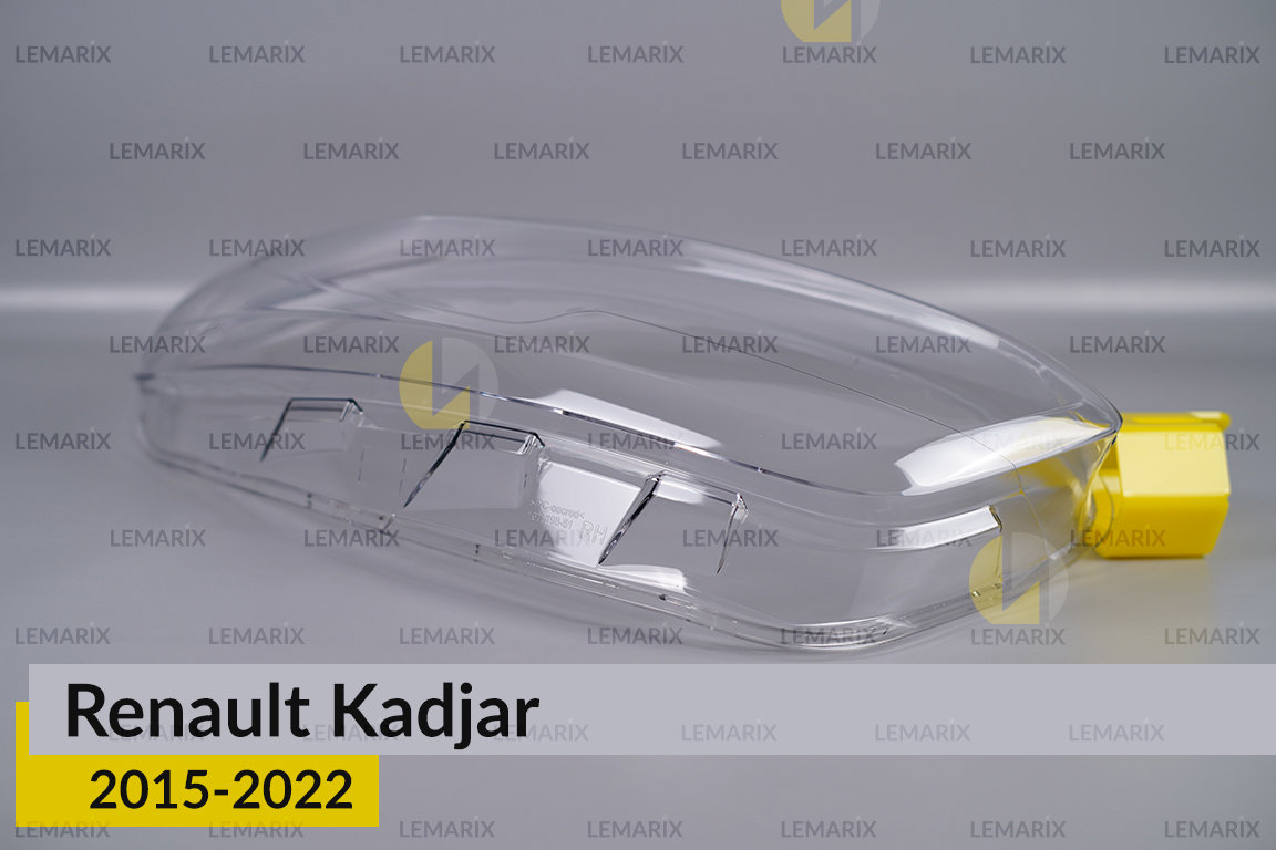 Скло фари Renault Kadjar (2015-2022) праве
