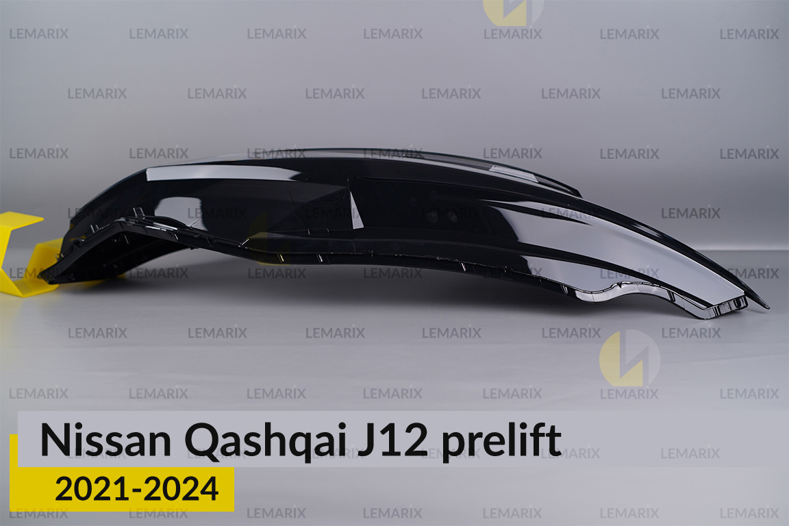 Скло фари Nissan Qashqai J12 (2021-2024) дорест праве