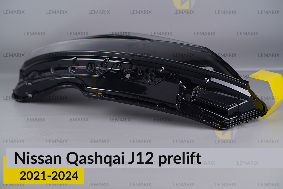 Скло фари Nissan Qashqai J12 (2021-2024) дорест праве