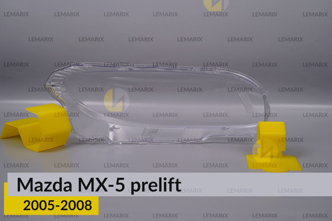 Скло фари Mazda MX-5 (2005-2008) дорест ліве