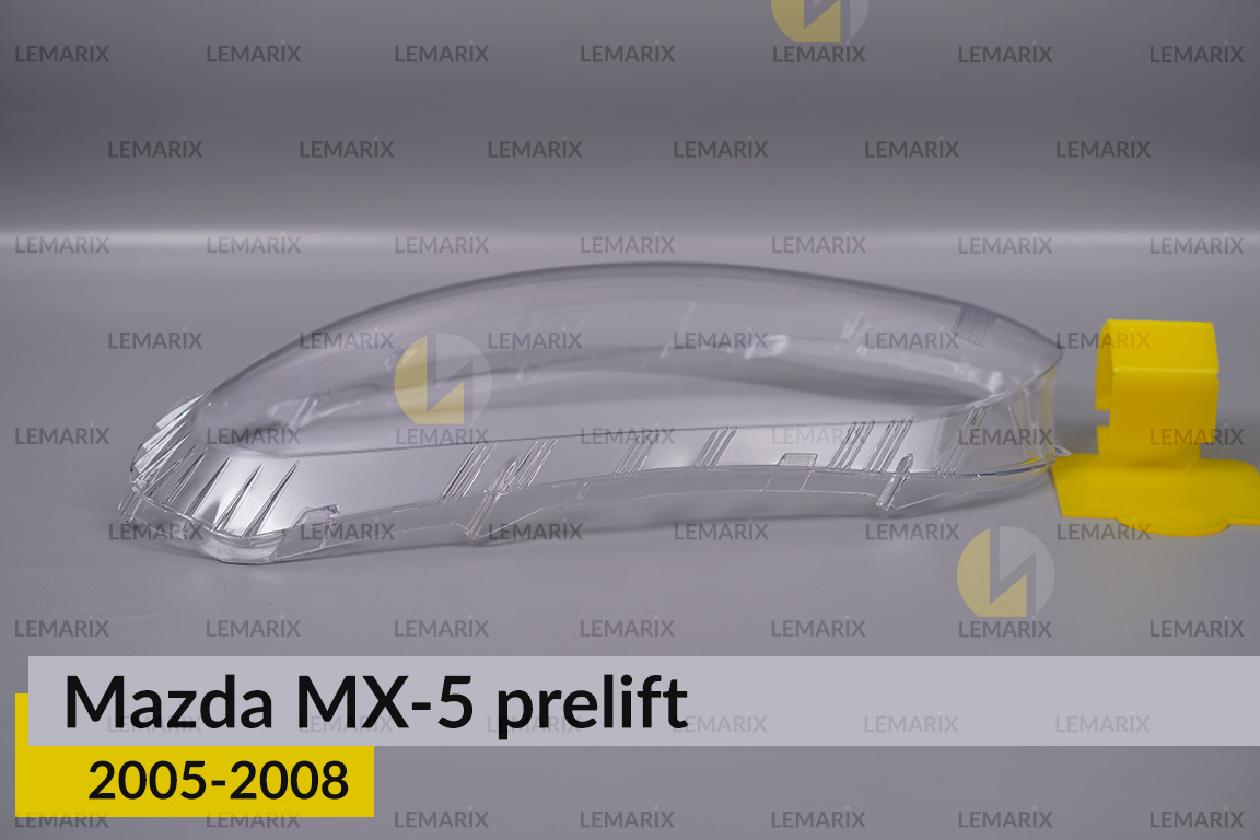 Скло фари Mazda MX-5 (2005-2008) дорест ліве