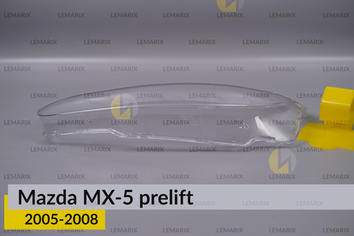 Скло фари Mazda MX-5 (2005-2008) дорест ліве