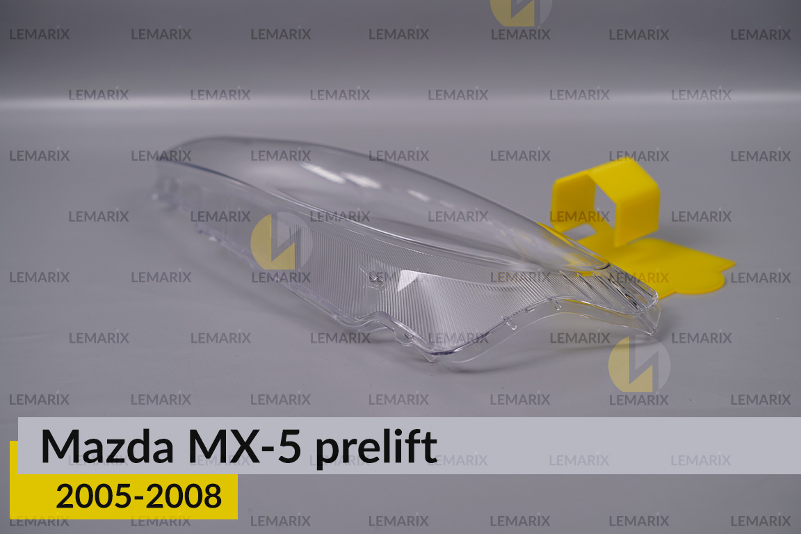 Скло фари Mazda MX-5 (2005-2008) дорест ліве