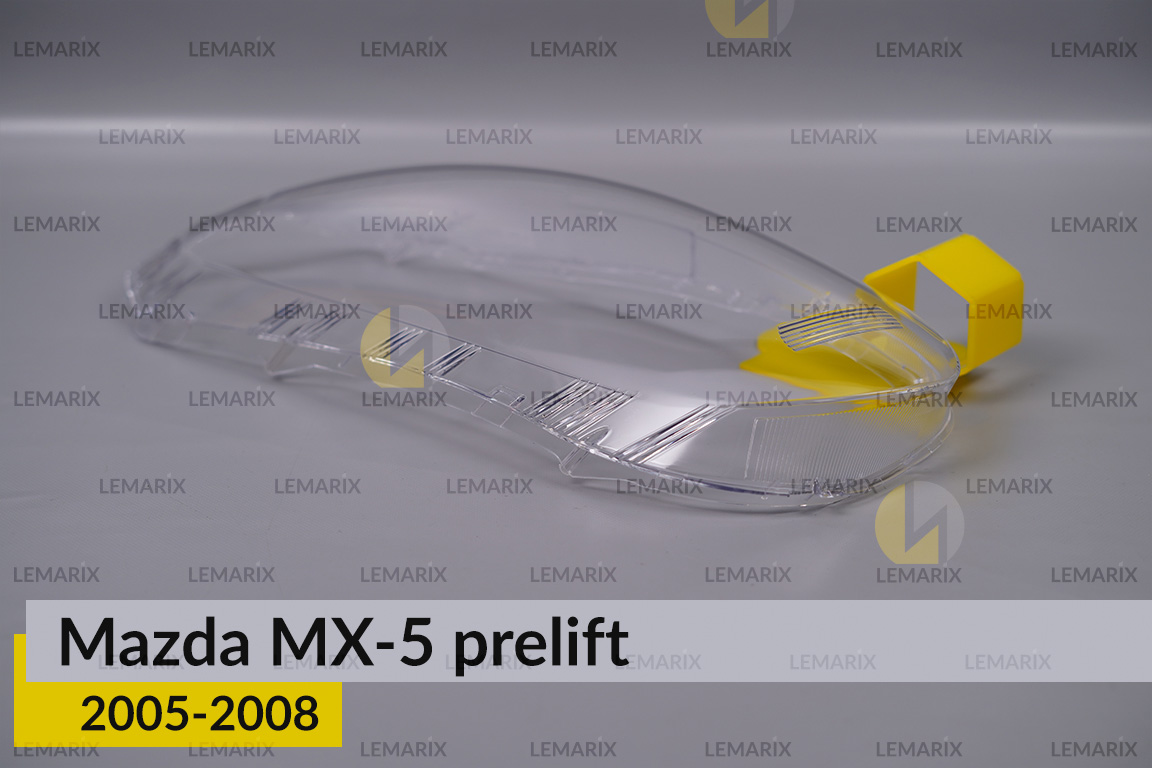 Скло фари Mazda MX-5 (2005-2008) дорест ліве