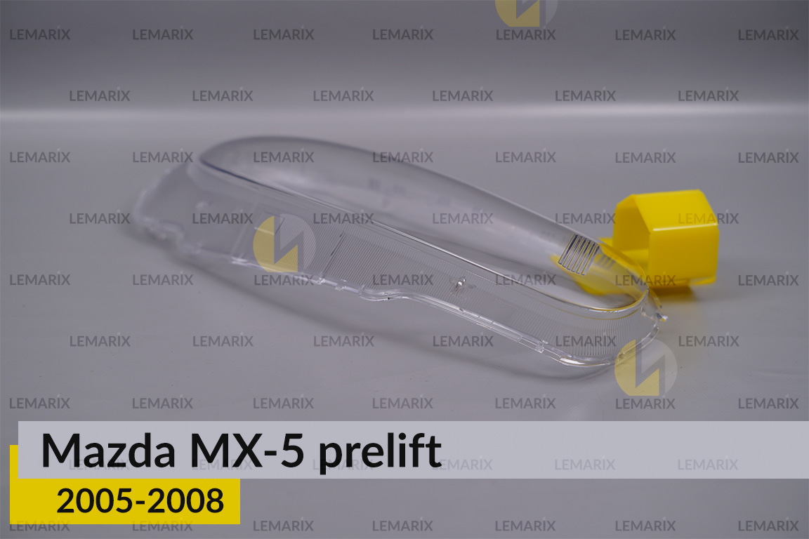 Скло фари Mazda MX-5 (2005-2008) дорест ліве