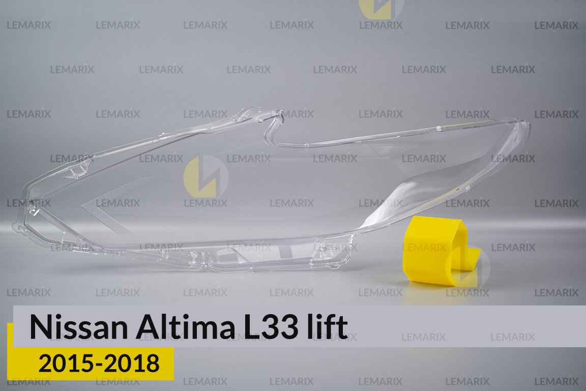 Скло фари Nissan Altima L33 (2015-2018) рест праве
