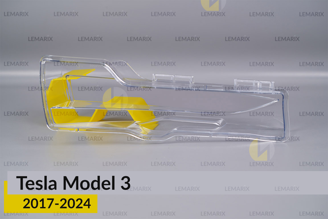 Скло протитуманної фари Tesla Model 3 (2017-2025) ліве