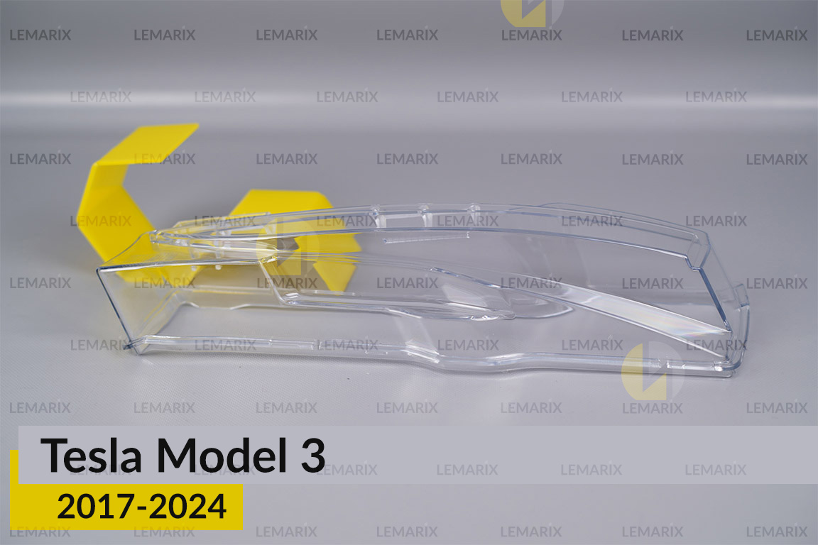 Скло протитуманної фари Tesla Model 3 (2017-2025) ліве
