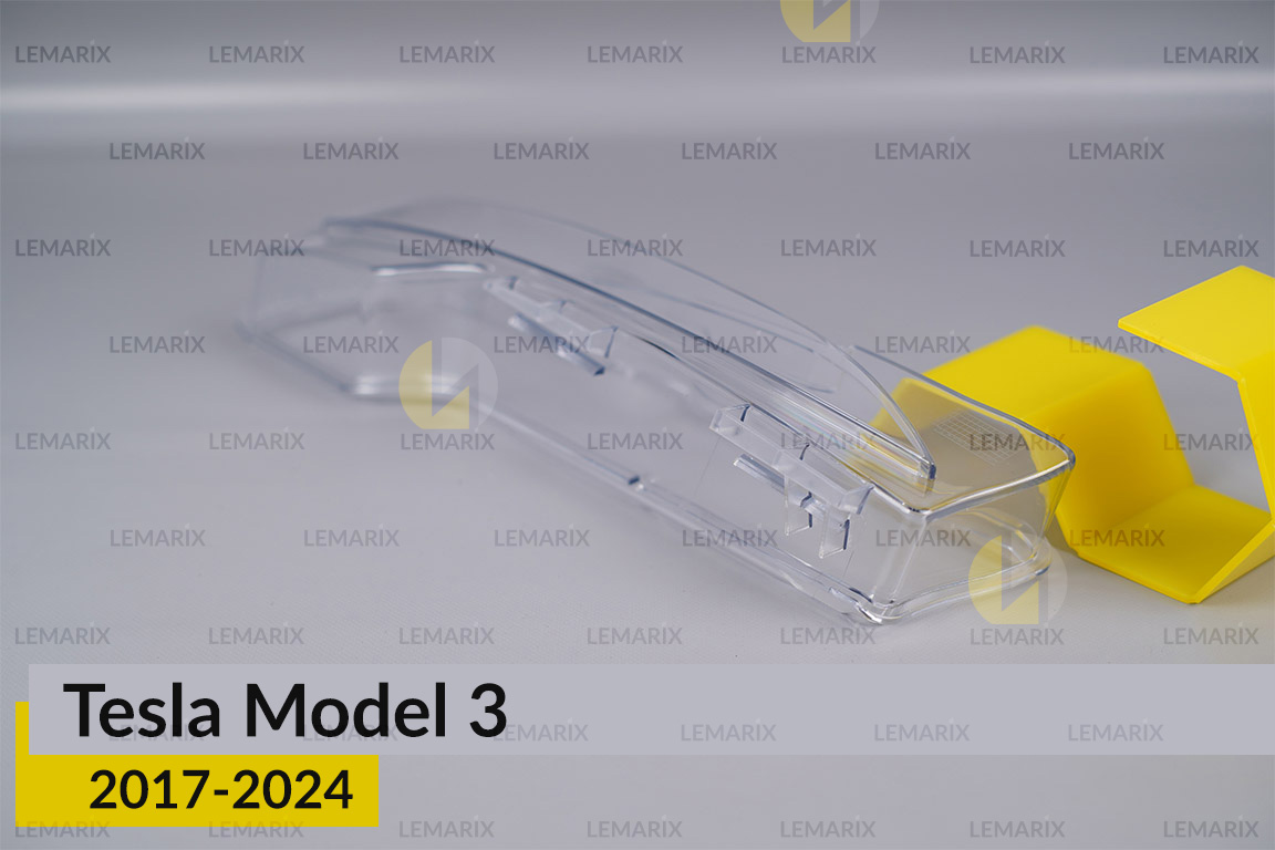 Скло протитуманної фари Tesla Model 3 (2017-2025) ліве
