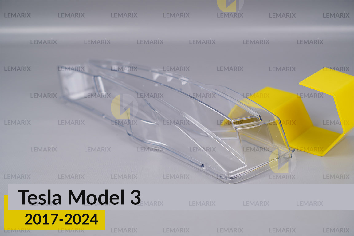 Скло протитуманної фари Tesla Model 3 (2017-2025) ліве