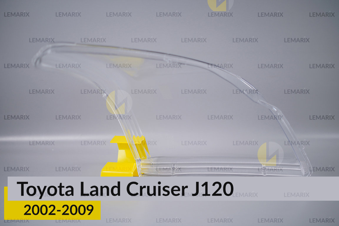 Скло фари Toyota Land Cruiser Prado J120 (2002-2009) ліве
