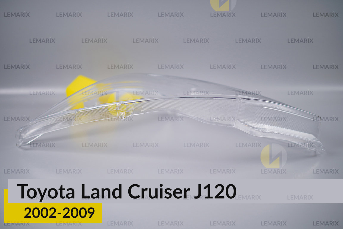 Скло фари Toyota Land Cruiser Prado J120 (2002-2009) ліве