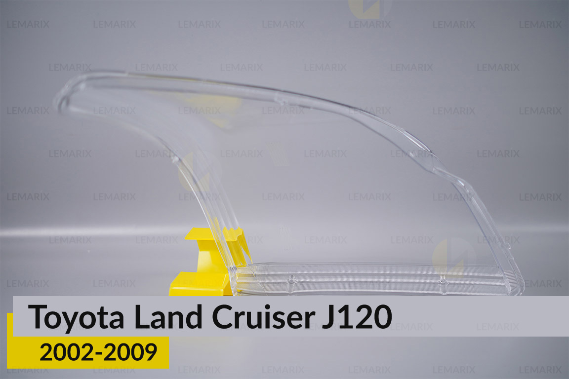 Скло фари Toyota Land Cruiser Prado J120 (2002-2009) ліве