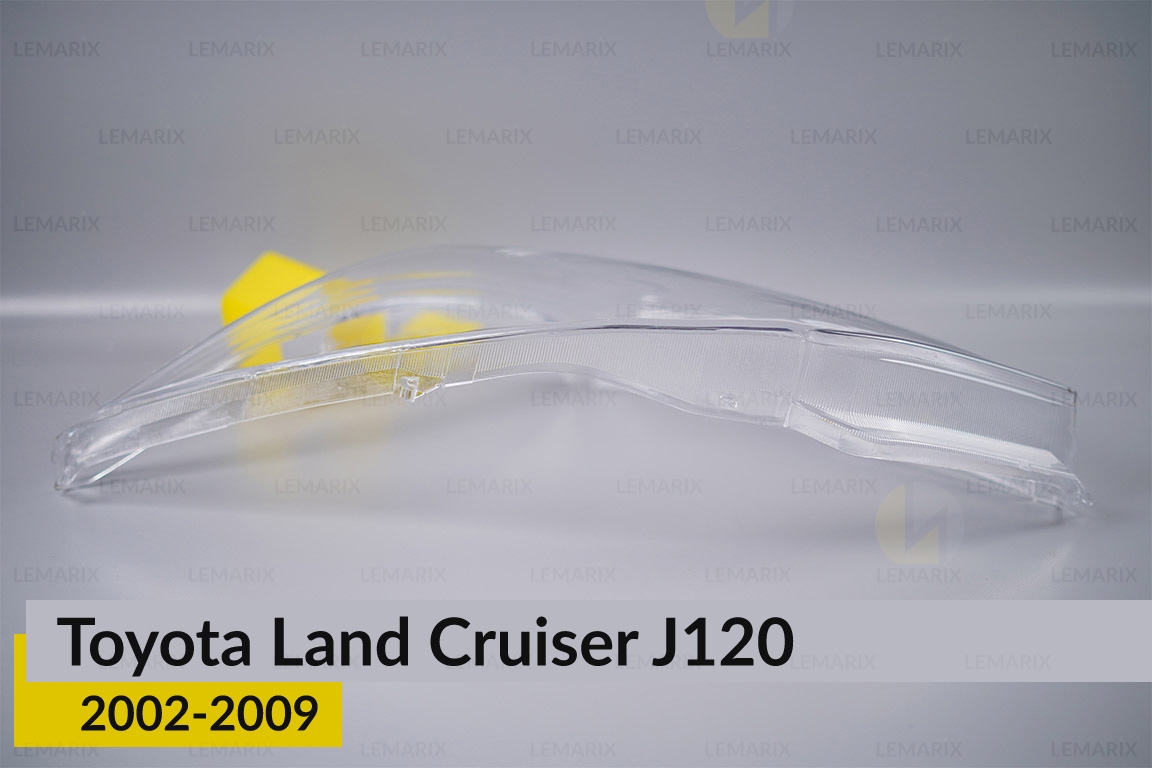 Скло фари Toyota Land Cruiser Prado J120 (2002-2009) ліве
