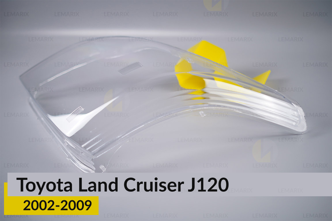 Скло фари Toyota Land Cruiser Prado J120 (2002-2009) ліве