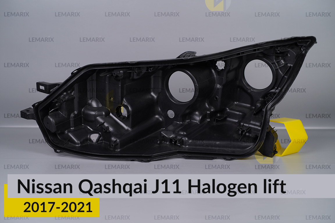 Корпус фари Nissan Qashqai J11 Halogen (2017-2021) рест лівий