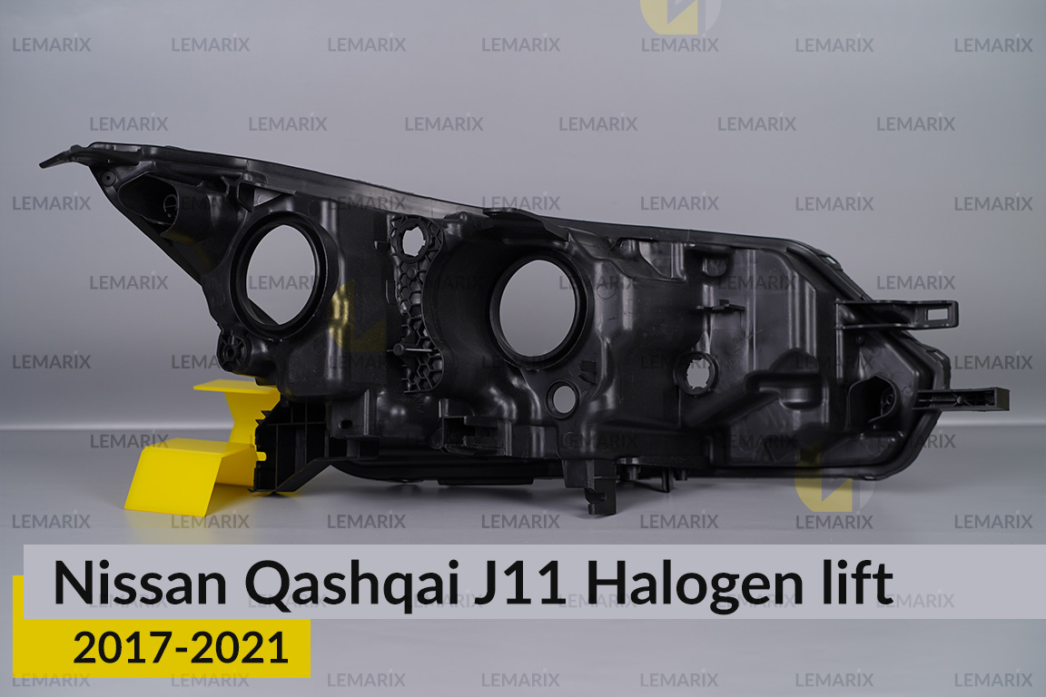 Корпус фари Nissan Qashqai J11 Halogen (2017-2021) рест лівий