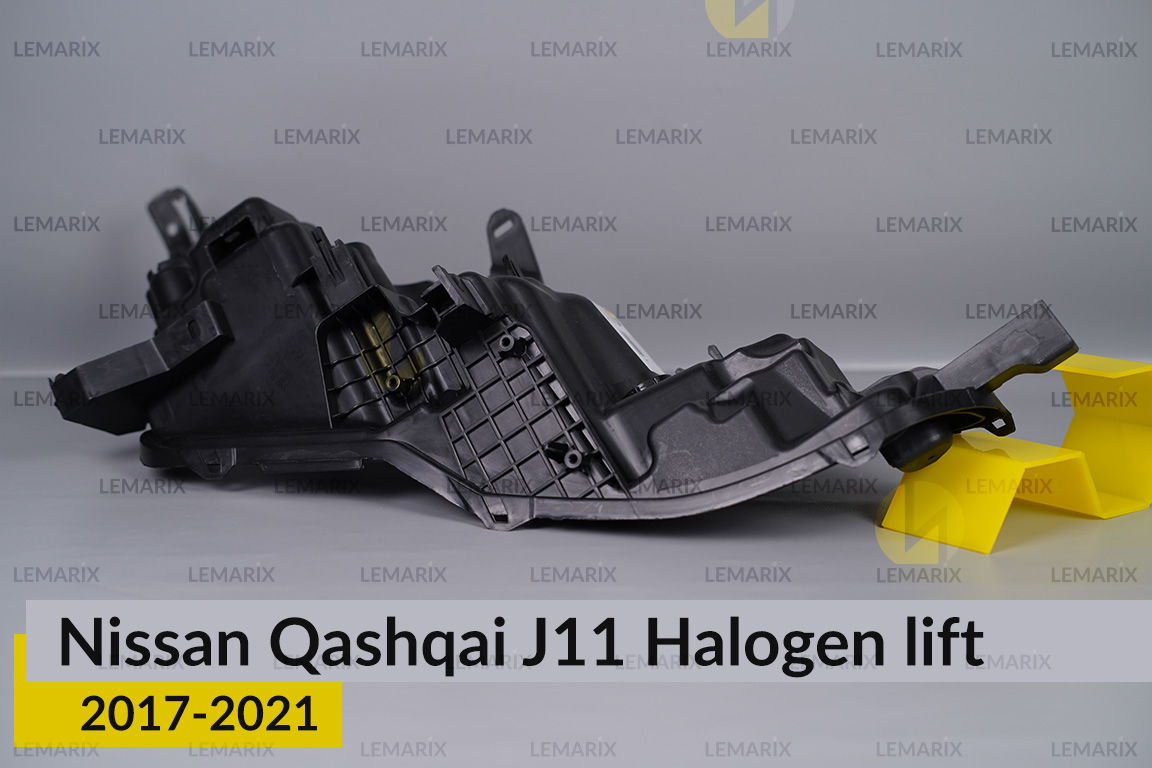 Корпус фари Nissan Qashqai J11 Halogen (2017-2021) рест лівий