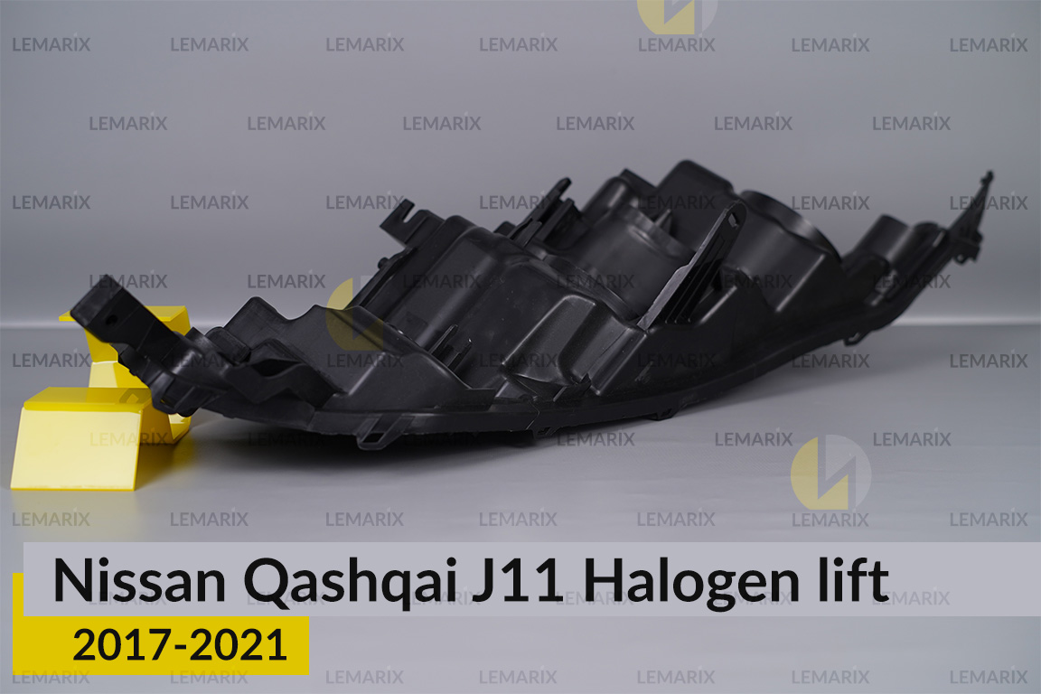 Корпус фари Nissan Qashqai J11 Halogen (2017-2021) рест лівий