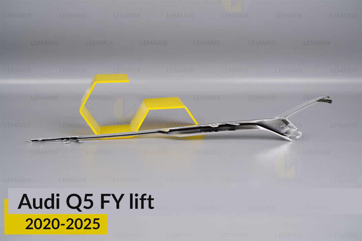 Хромована декоративна маска середня Audi Q5 FY (2020-2025) рест права