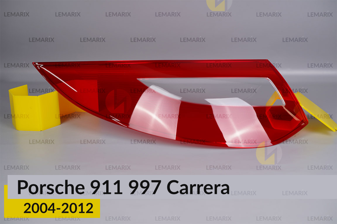 Скло заднього ліхтаря Porsche 911 997 Carrera (2004-2012) ліве