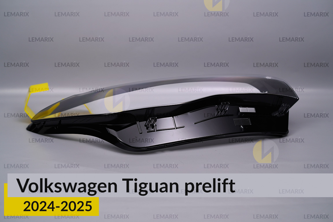 Скло фари VW Volkswagen Tiguan (2024-2026) дорест праве