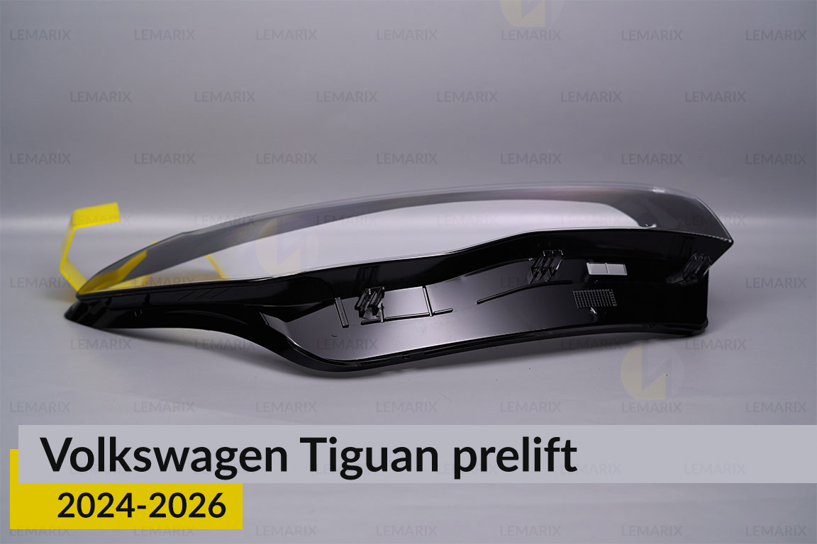 Скло фари VW Volkswagen Tiguan (2024-2026) дорест праве