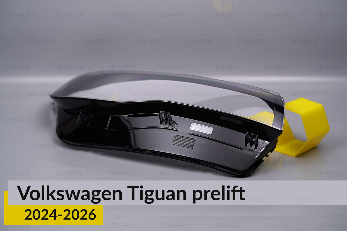 Скло фари VW Volkswagen Tiguan (2024-2026) дорест праве
