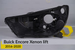 Корпус фари Buick Encore Xenon (2016-2020) рест лівий