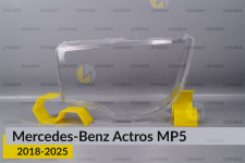 Стекло фары Mercedes-Benz Actros MP5 (2018-2026) левое