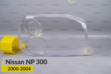 Скло фари Nissan NP 300 (2000-2004) праве
