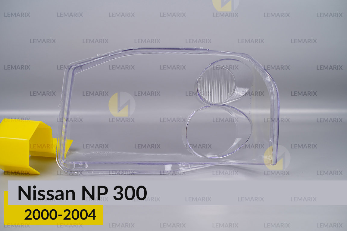 Скло фари Nissan NP 300 (2000-2004) праве