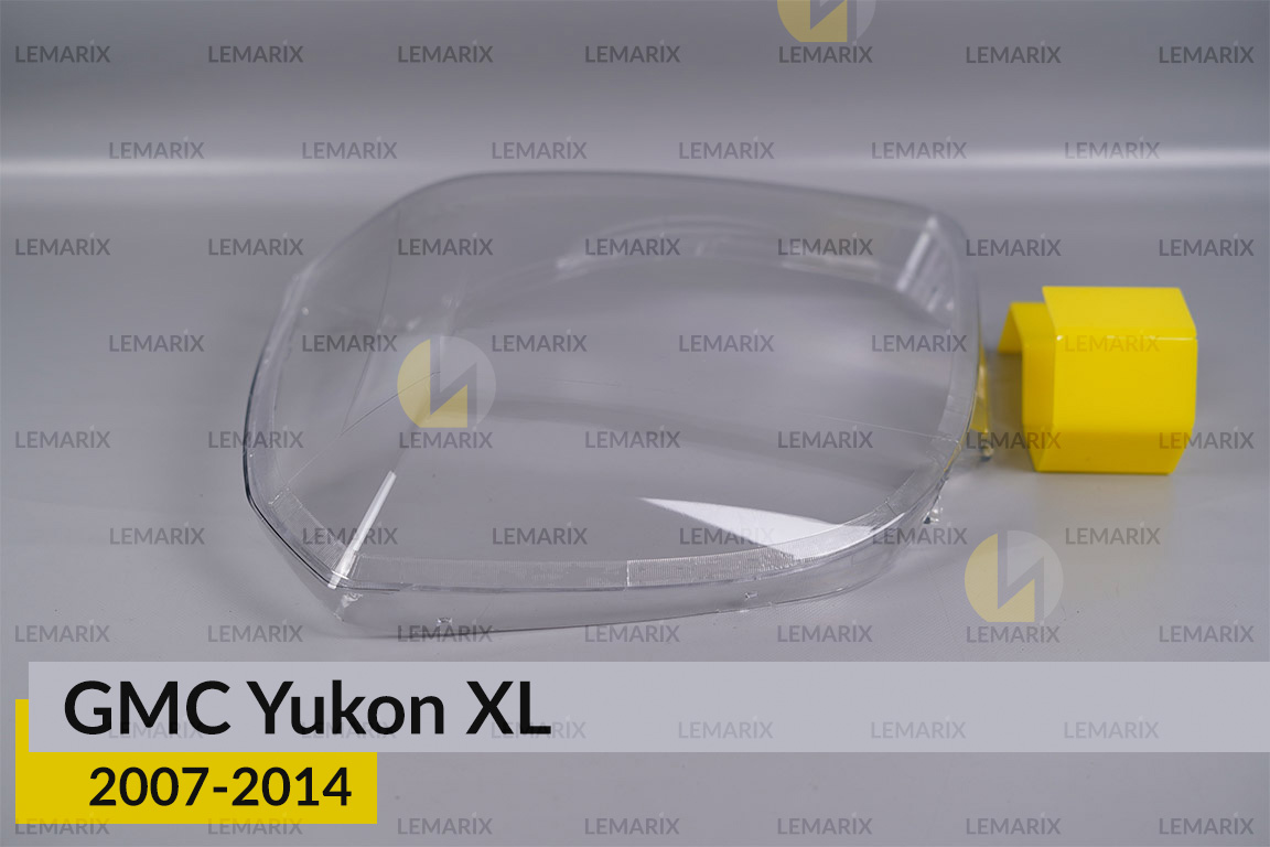 Скло фари GMC Yukon XL (2007-2014) ліве
