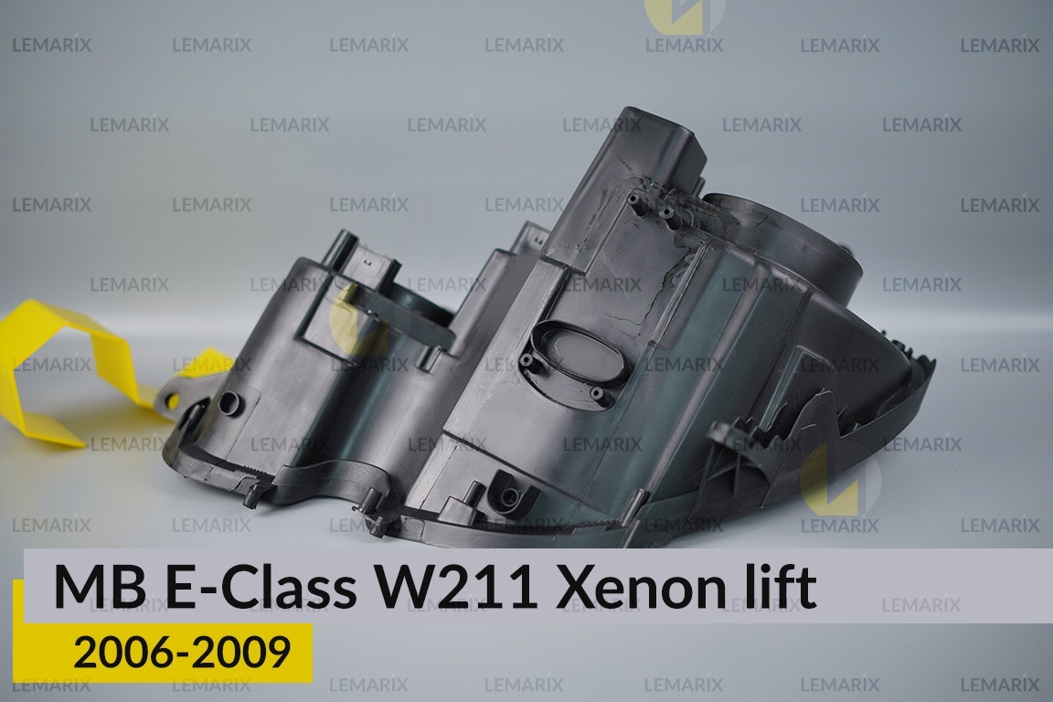 Корпус фари Mercedes-Benz E-Class W211 Xenon (2006-2009) рест правий