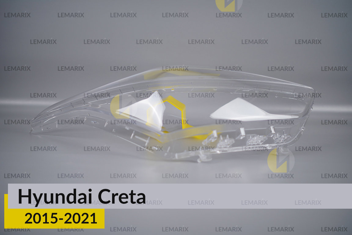 Скло фари Hyundai Creta (2015-2021) праве