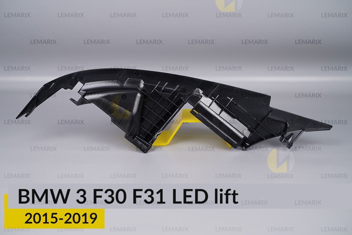 Декоративна маска верхня BMW 3 F30 F31 LED (2015-2019) рест ліва