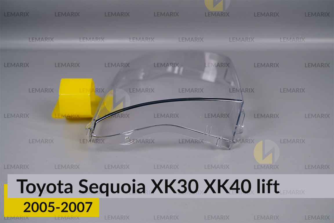 Скло фари Toyota Sequoia XK30 XK40 (2005-2007) рест праве